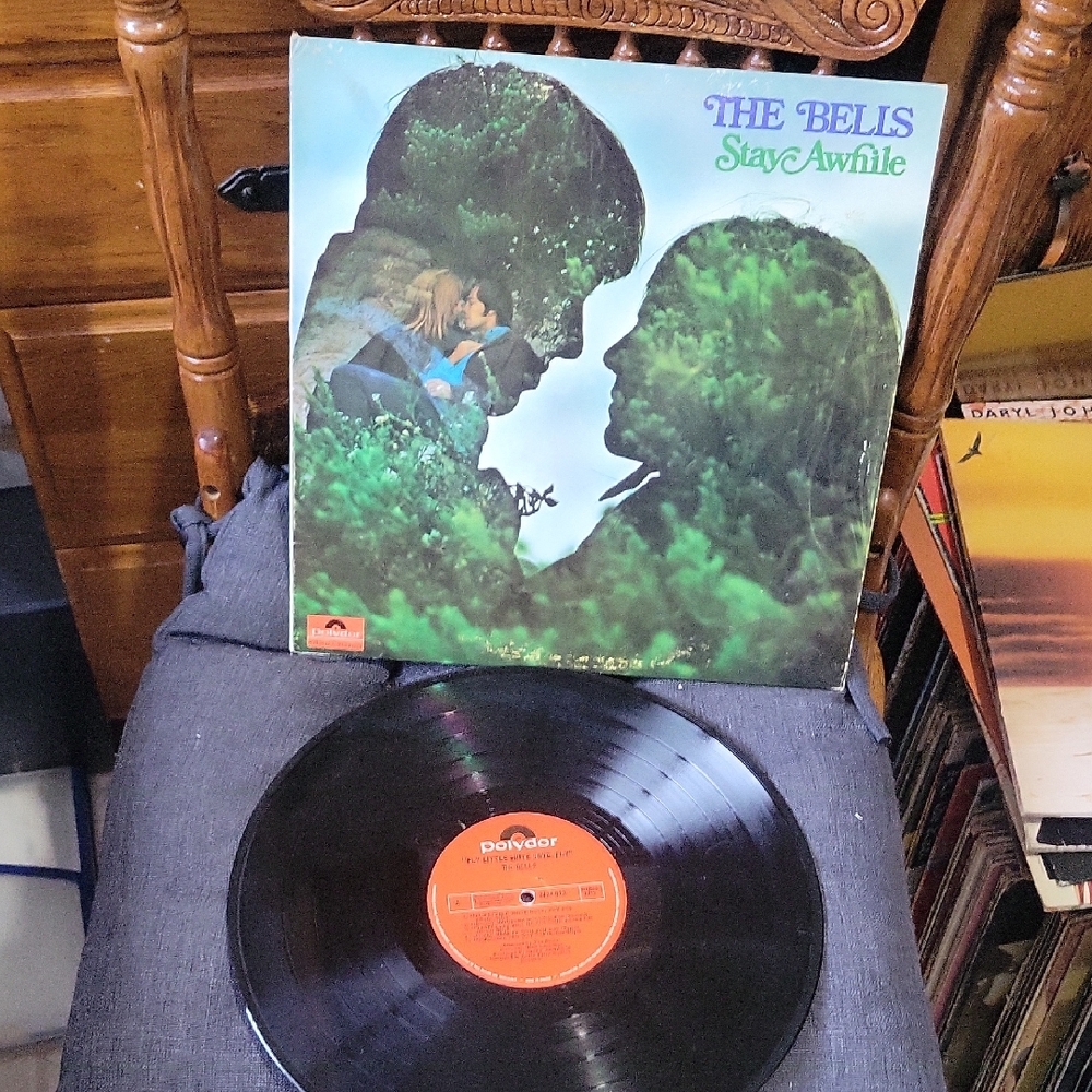 1971~The Bells 'Stay Awhile' Vinyl Record